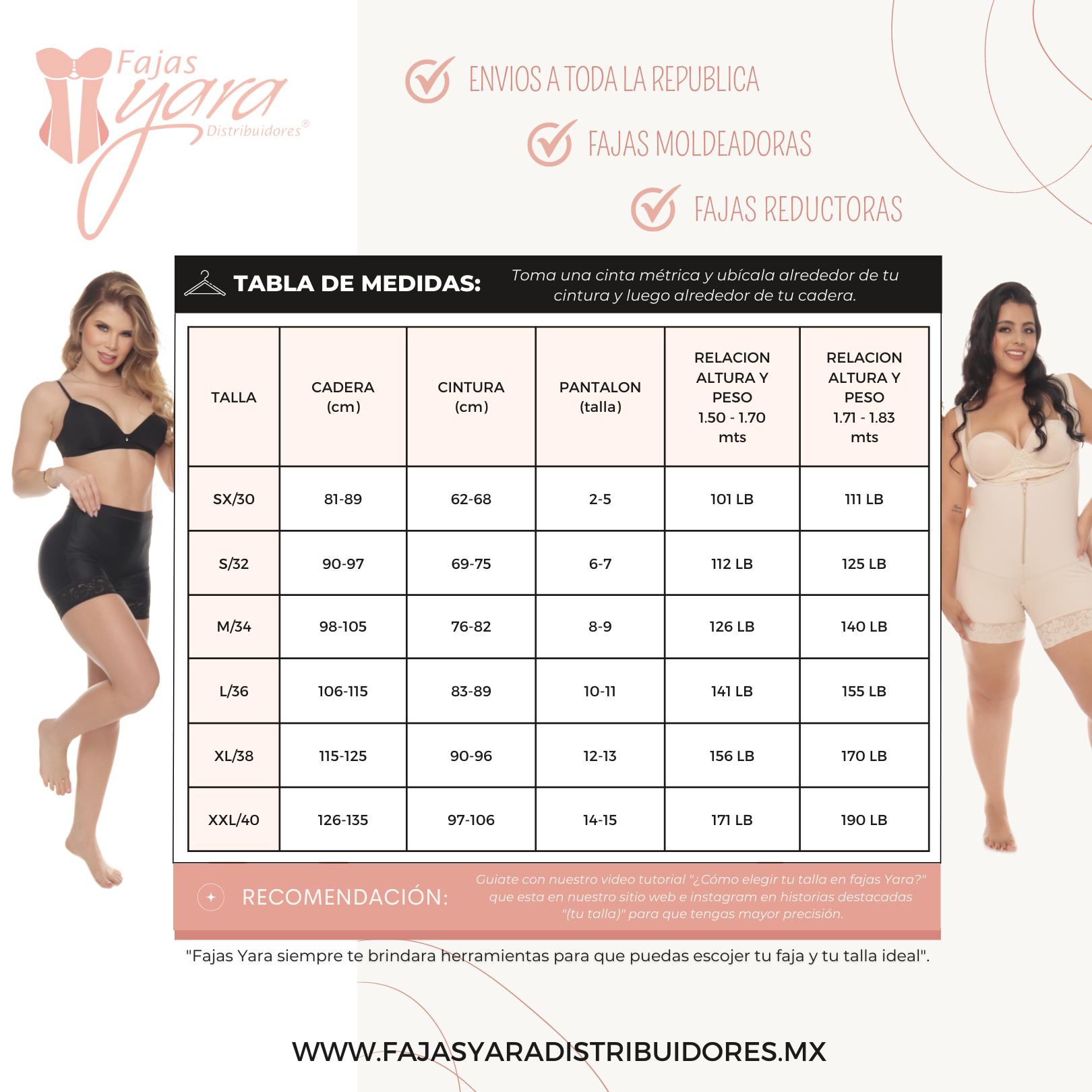 Referencia 1003 faja tipo body strapless – Fajas Yara Distribuidores